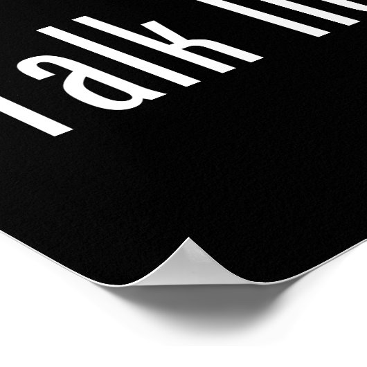 Ich Liebe, wenn Sie Nerdy mit mir sprechen (dunkel Poster (Ecke)