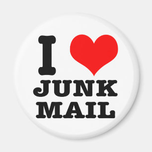 ICH LIEBE WERBEPOSST (MASSENPOST) MAGNET