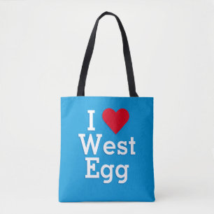 Ich liebe West Egg Tasche