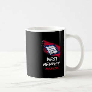 Ich liebe West Memphis Arkansas Splatter Trip Urla Kaffeetasse
