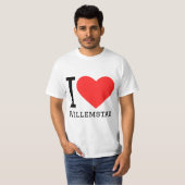 Ich liebe Willemstad T-Shirt (Vorne ganz)