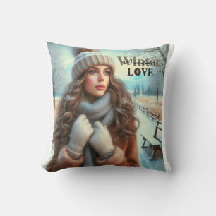 Ich Liebe Winter Kissen