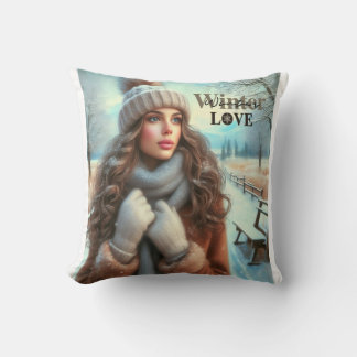 Ich Liebe Winter Kissen
