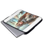Ich Liebe Winter Laptopschutzhülle (Vorne Knopf)