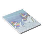 Ich Liebe Winter! Notizblock (angewinkelt)