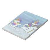 Ich Liebe Winter! Notizblock (Rotiert)