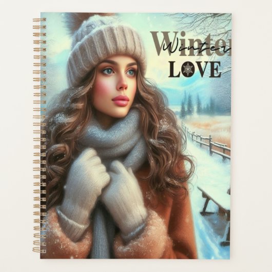 Ich Liebe Winter Planer (Vorderseite)