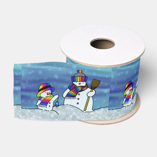 Ich Liebe Winter! Ripsband (Spule)