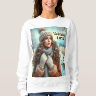 Ich Liebe Winter Sweatshirt