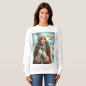 Ich Liebe Winter Sweatshirt (Vorne ganz)