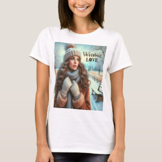 Ich Liebe Winter T-Shirt