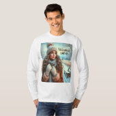 Ich Liebe Winter T-Shirt (Vorne ganz)
