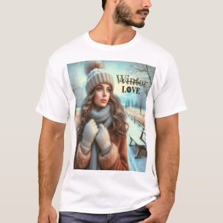 Ich Liebe Winter T-Shirt