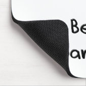 Ich Liebe wird besänftigt Mousepad (Ecke)