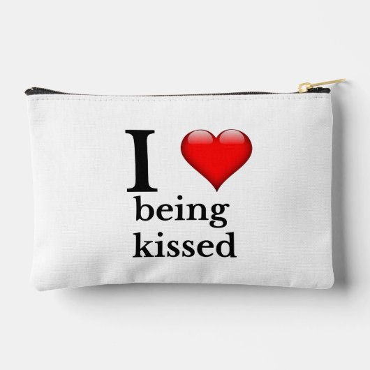 Ich Liebe wird geküsst Zubehörtasche (Rückseite)