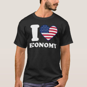 Ich liebe Wirtschaft Ich mag Wirtschaft T-Shirt