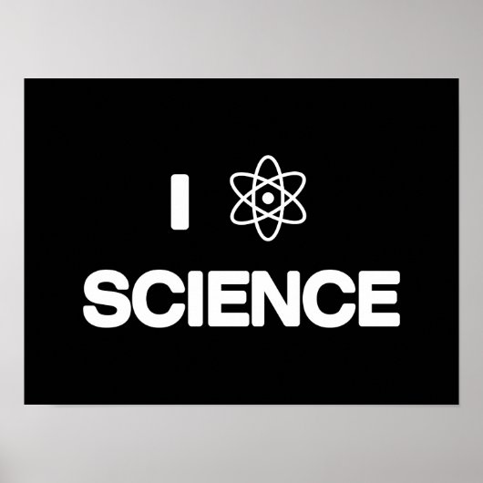 Ich liebe Wissenschaft Poster (Vorne)
