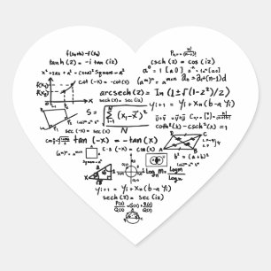 Ich liebe Wissenschaft Süße Wissenschafts-Liebha Herz-Aufkleber