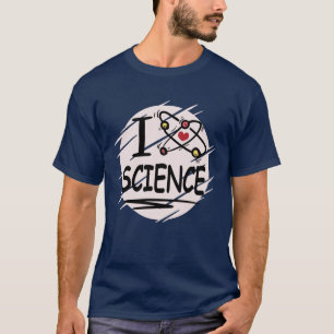 Ich liebe Wissenschaft T-Shirt