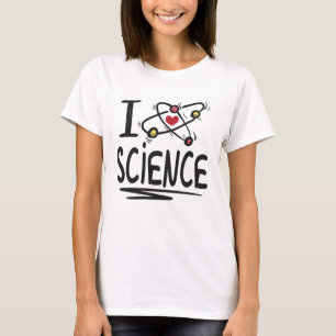 Ich liebe Wissenschaft T-Shirt