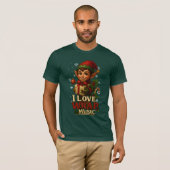 Ich liebe Wrap-Musik T-Shirt (Vorne ganz)