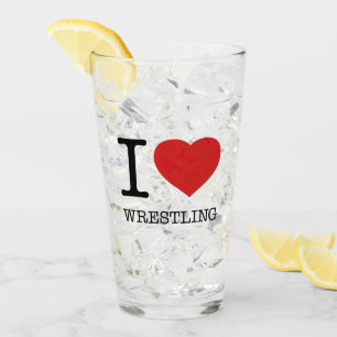 Ich liebe Wrestling Glas