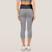Ich liebe WTF Capri Leggings (Rückseite)
