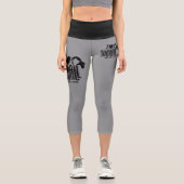 Ich liebe WTF Capri Leggings (Vorderseite)