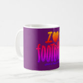 Ich liebe WTF Kaffeetasse (Vorderseite Links)