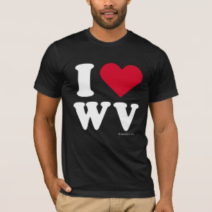 "ICH LIEBE WV" "ICH LIEBE WEST VIRGINIA " T-Shirt