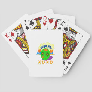 Ich liebe XOXO Afrika wunderschöner atemberaubende Spielkarten