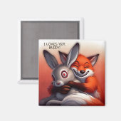 Ich Liebe Yer, Buddy! Magnet (Vorderseite/Rückseite)