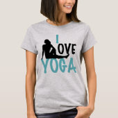 Ich Liebe Yoga Women T-Shirt (Vorderseite)