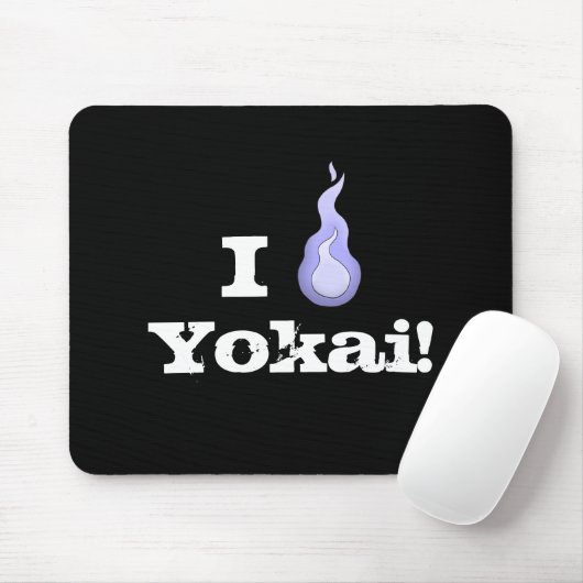 Ich Liebe Yokai! Hitodama Fireball Mousepad (Mit Mouse)