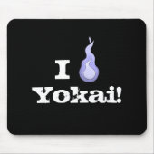 Ich Liebe Yokai! Hitodama Fireball Mousepad (Vorne)
