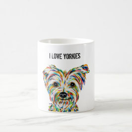 Ich Liebe Yorkies 11 oz. Tasse