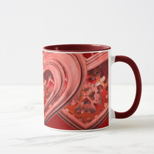 Ich liebe Zahnräder Tasse (Rechts)