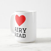 Ich liebe Zauberbrot Kaffeetasse (Vorderseite Links)