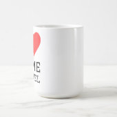 Ich liebe Zeitreisen Kaffeetasse (Mittel)