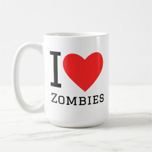 Ich liebe Zombies Kaffeetasse