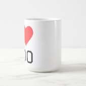 Ich liebe Zoo Kaffeetasse (Mittel)