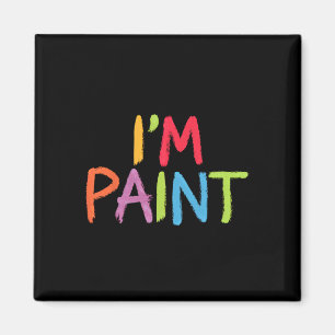 Ich Liebe zu Finger Paint - ich höre zu Finger Pai Magnet