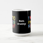 Ich Liebe zu Finger Paint Niedlich & Funny Valenti Kaffeetasse (Mittel)