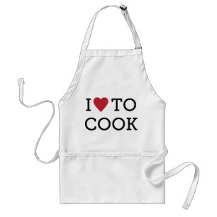 Ich Liebe zu ... kochen Schürze