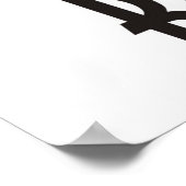 Ich Liebe zu Shout Bingo Poster (Ecke)