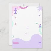 Ich Liebe zu tanzen Einladung (Rückseite)