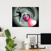 Ich Liebe zu tanzen! Poster (Heimbüro)