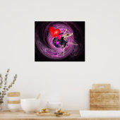 Ich Liebe zu tanzen! Poster (Küche)