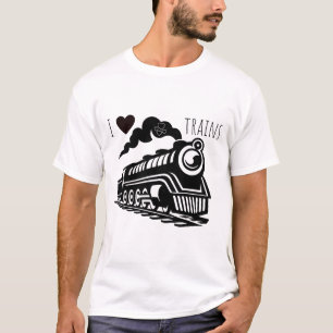Ich liebe Züge T-Shirt