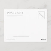 Ich Liebe zum Kochen Postkarte (Rückseite)